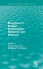Directions in Person-Environment Research and Practice (Routledge Revivals)
