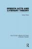 Speech Acts and Literary Theory