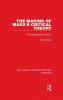 Making of Marx's Critical Theory (Rle Marxism)