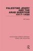 Palestine Jewry and the Arab Question 1917-1925 (Rle Israel and Palestine)