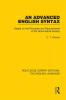 Advanced English Syntax