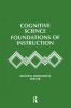 Cognitive Science Foundations of Instruction
