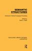 Semantic Structures (RLE Linguistics B