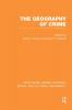 Geography of Crime (RLE Social & Cultural Geography)