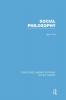 Social Philosophy (Rle Social Theory)