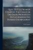 Quel Fut Le Premier Composé Par Chaucer Des Deux Prologues De La Légende Des Femmes Exemplaires?