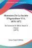 Memoires De La Societe D'Agriculture V11 1870-1872: De Sciences Et D'Arts Seant A Douai (1873)