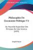 Philosophie De L'economie Politique V2: Ou Nouvelle Exposition Des Principes De Cete Science (1835)