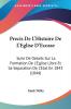 Precis De L'Histoire De L'Eglise D'Ecosse: Suivi De Details Sur La Formation De L'Eglise Libre Et Sa Separation De L'Etat En 1843 (1844)