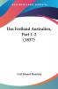Das Festland Australien Part 1-2 (1837)
