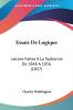 Essais De Logique: Lecons Faites A La Sorbonne De 1848 A 1856 (1857)