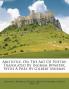Aristotle On the art of poetry; translated by Ingram Bywater with a pref. by Gilbert Murray