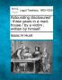 Astounding Disclosures!: Three Years in a Mad-House / By a Victim; Written by Himself.