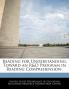 Reading for Understanding: Toward an R&D Program in Reading Comprehension-