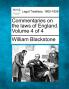 Commentaries on the laws of England. Volume 4 of 4