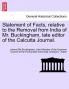 Statement of Facts relative to the Removal from India of Mr. Buckingham late editor of the Calcutta Journal.