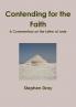 Contending for the Faith