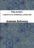 PHILOLOGY  CONCEPTS OF EUROPEAN LITERATURE