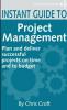 Project Management Instant Guide