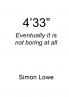 4'33 Eventually it is not boring at all