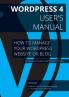 Wordpress 4 - User's manual