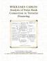 Wikileaks Cables and Analysis