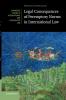 Legal Consequences of Peremptory Norms in International Law