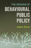 The Origins of Behavioural Public Policy