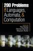 200 Problems on Languages Automata and Computation