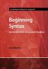 Beginning Syntax