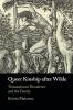 Queer Kinship after Wilde