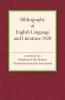Bibliography of English Language and Literature 1920