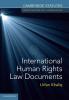 International Human Rights Law Documents