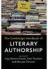 The Cambridge Handbook of Literary Authorship