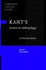 Kant's Lectures on Anthropology