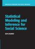 Statistical Modeling and Inference for Social Science