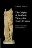The Origins of Aesthetic Thought in Ancient Greece
