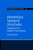 Elementary Syntactic Structures