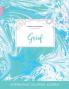 Adult Coloring Journal: Grief (Mandala Illustrations Turquoise Marble)