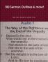 100 Sermon Outlines & more!