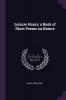 Leisure Hours; a Book of Short Poems on Nature