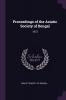 Proceedings of the Asiatic Society of Bengal: 1873