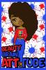 Beauty Brain & Attitude Lined Journal