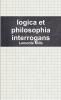 logica et philosophia interrogans