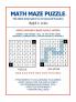 Math Maze Puzzle