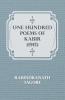 One Hundred Poems Of Kabir (1915)