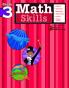 Math Skills: Grade 3 (Flash Kids Harcourt Family Learning)