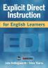 Explicit Direct Instruction for English Learners