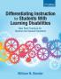 Differentiating Instruction for Students With Learning Disabilities