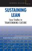 Sustaining Lean